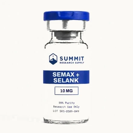 Semax + Selank Blend 10mg research vial